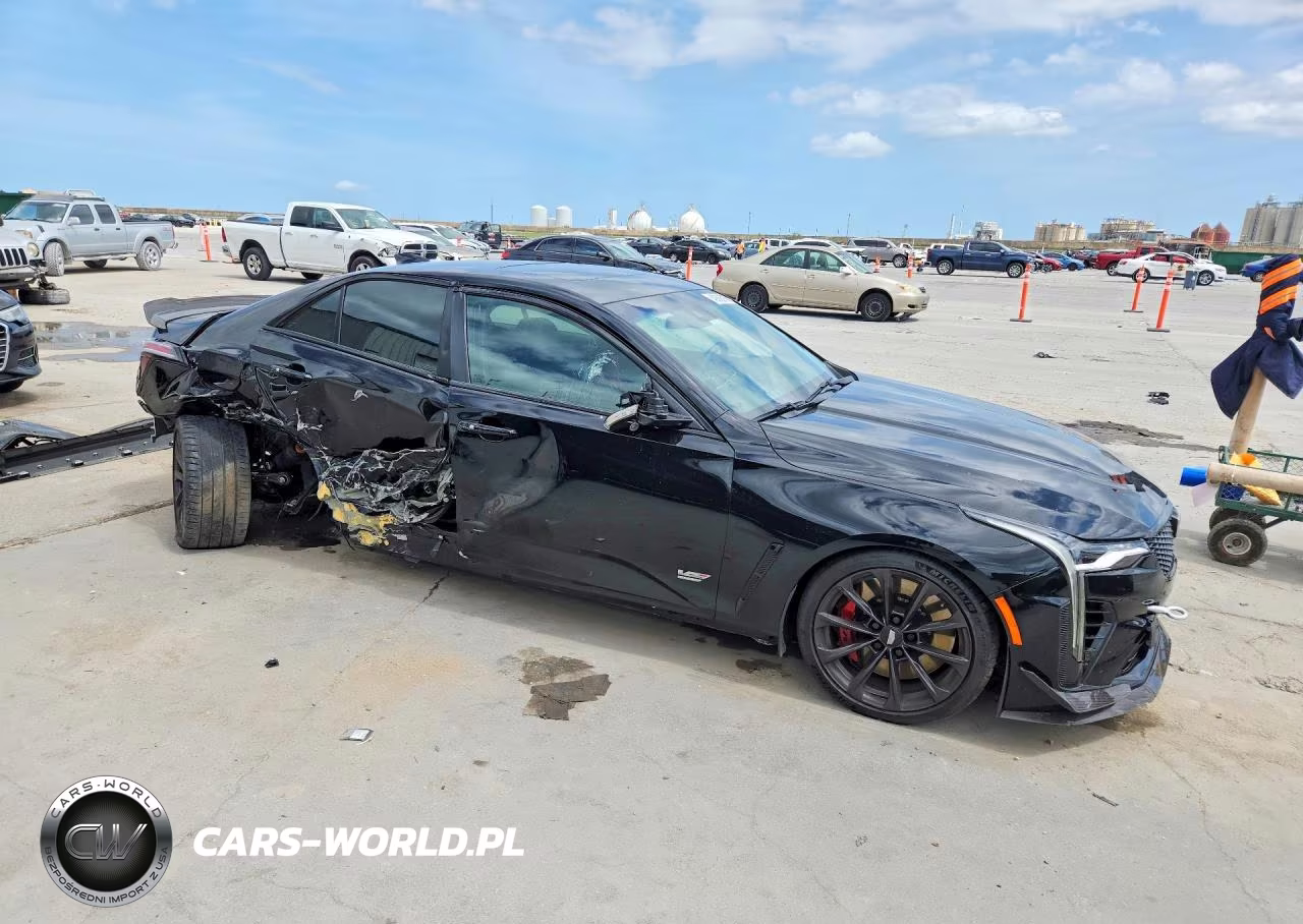 2024 Cadillac Ct4-V Blackwing VIN:1G6D75RP9R0410256 - 4