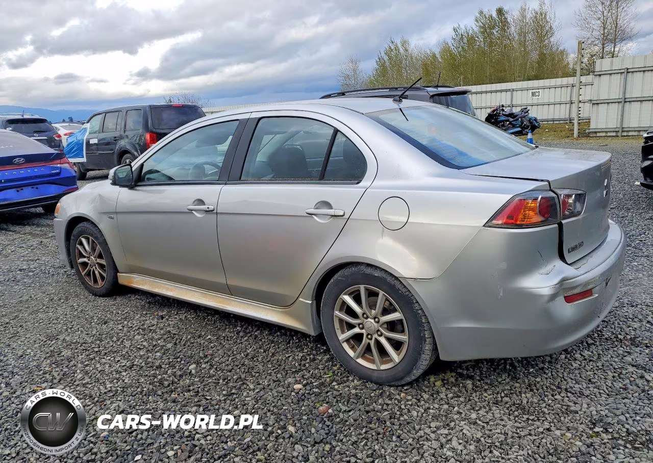 2016 Mitsubishi Lancer Es VIN:JA32U2FU8GU004138 - 2