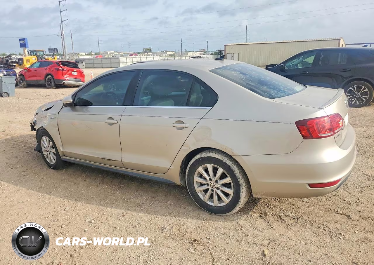 2014 Volkswagen Jetta Hybrid VIN:3VW637AJ2EM214569 - 2