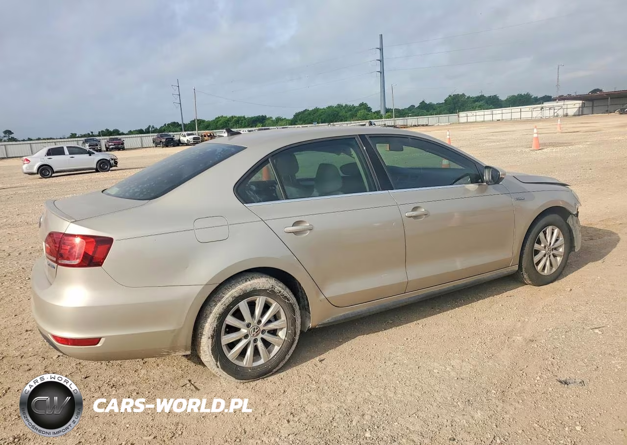 2014 Volkswagen Jetta Hybrid VIN:3VW637AJ2EM214569 - 3