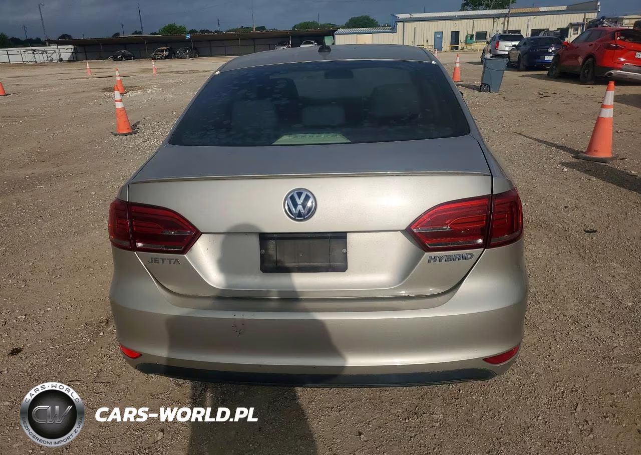 2014 Volkswagen Jetta Hybrid VIN:3VW637AJ2EM214569 - 6