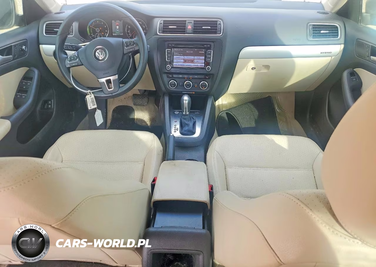 2014 Volkswagen Jetta Hybrid VIN:3VW637AJ2EM214569 - 8