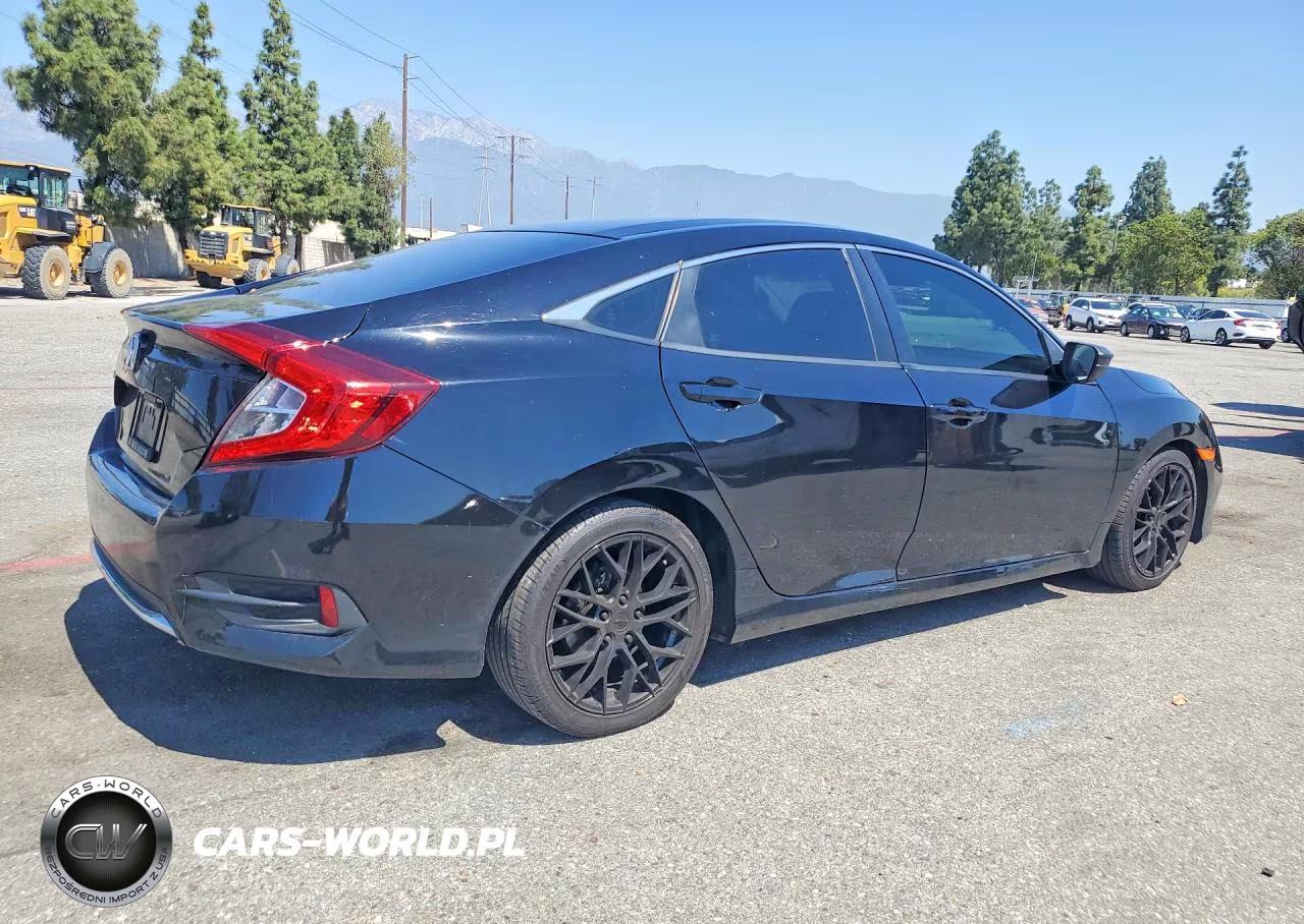 2021 Honda Civic Lx VIN:2HGFC2F60MH549385 - 3