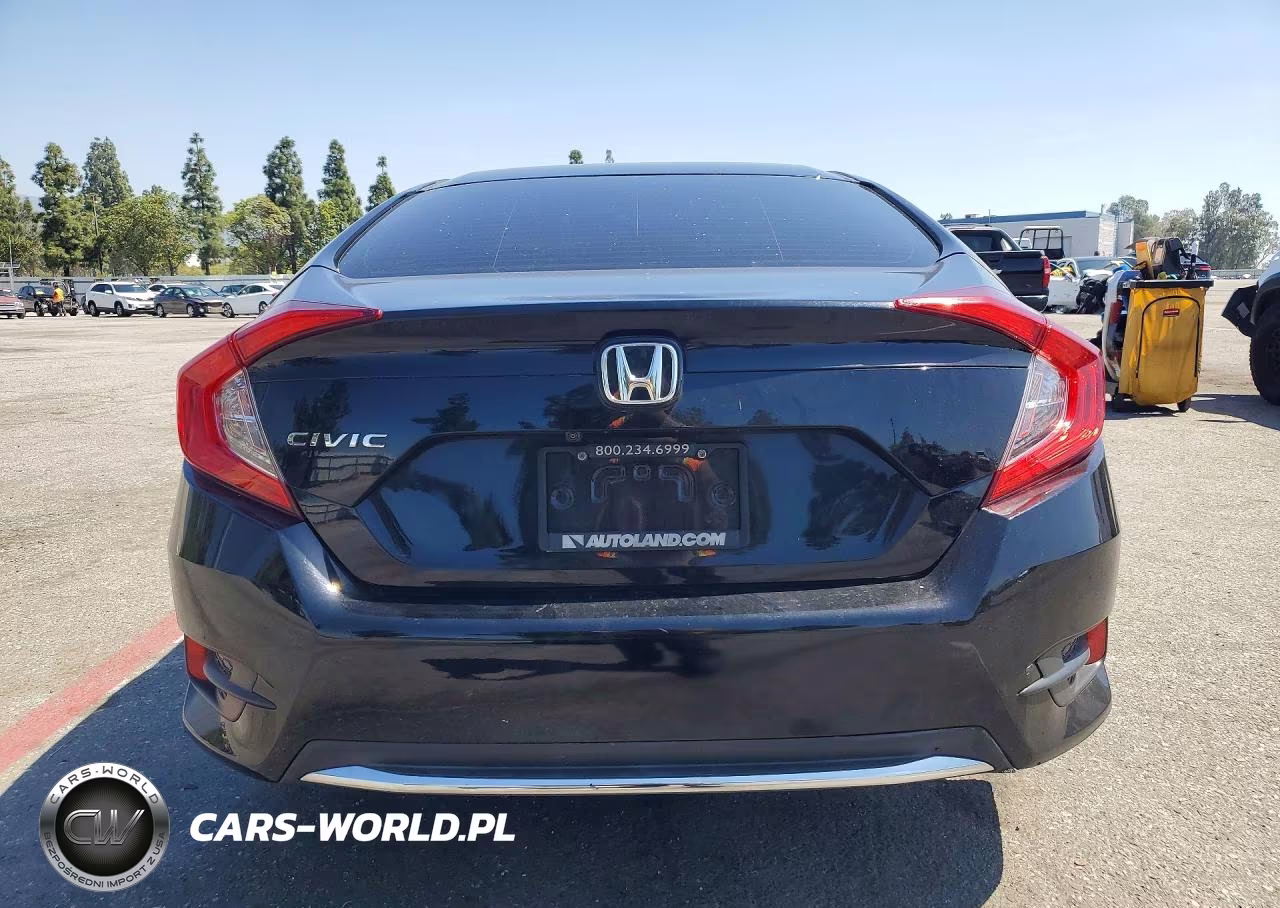 2021 Honda Civic Lx VIN:2HGFC2F60MH549385 - 6