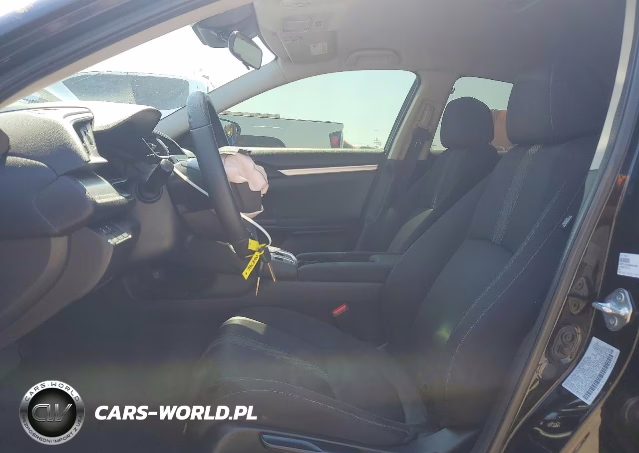 2021 Honda Civic Lx VIN:2HGFC2F60MH549385 - 7