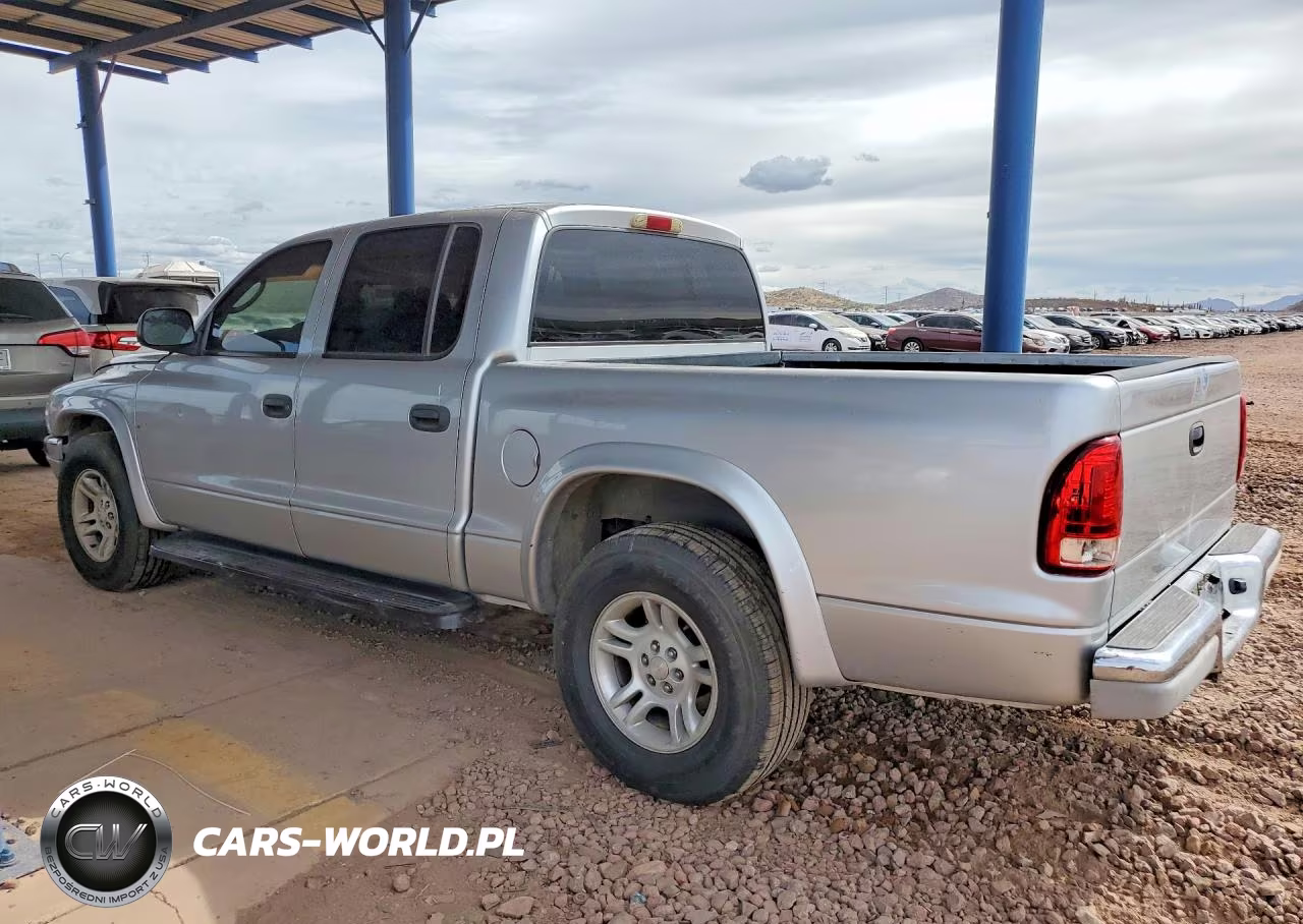 2003 Dodge Dakota Quad Slt VIN:1D7HL48N43S133988 - 2