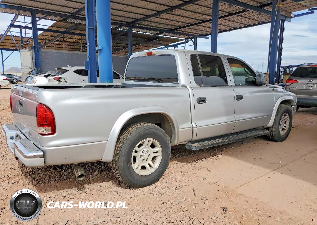 2003 Dodge Dakota Quad Slt VIN:1D7HL48N43S133988 - 3