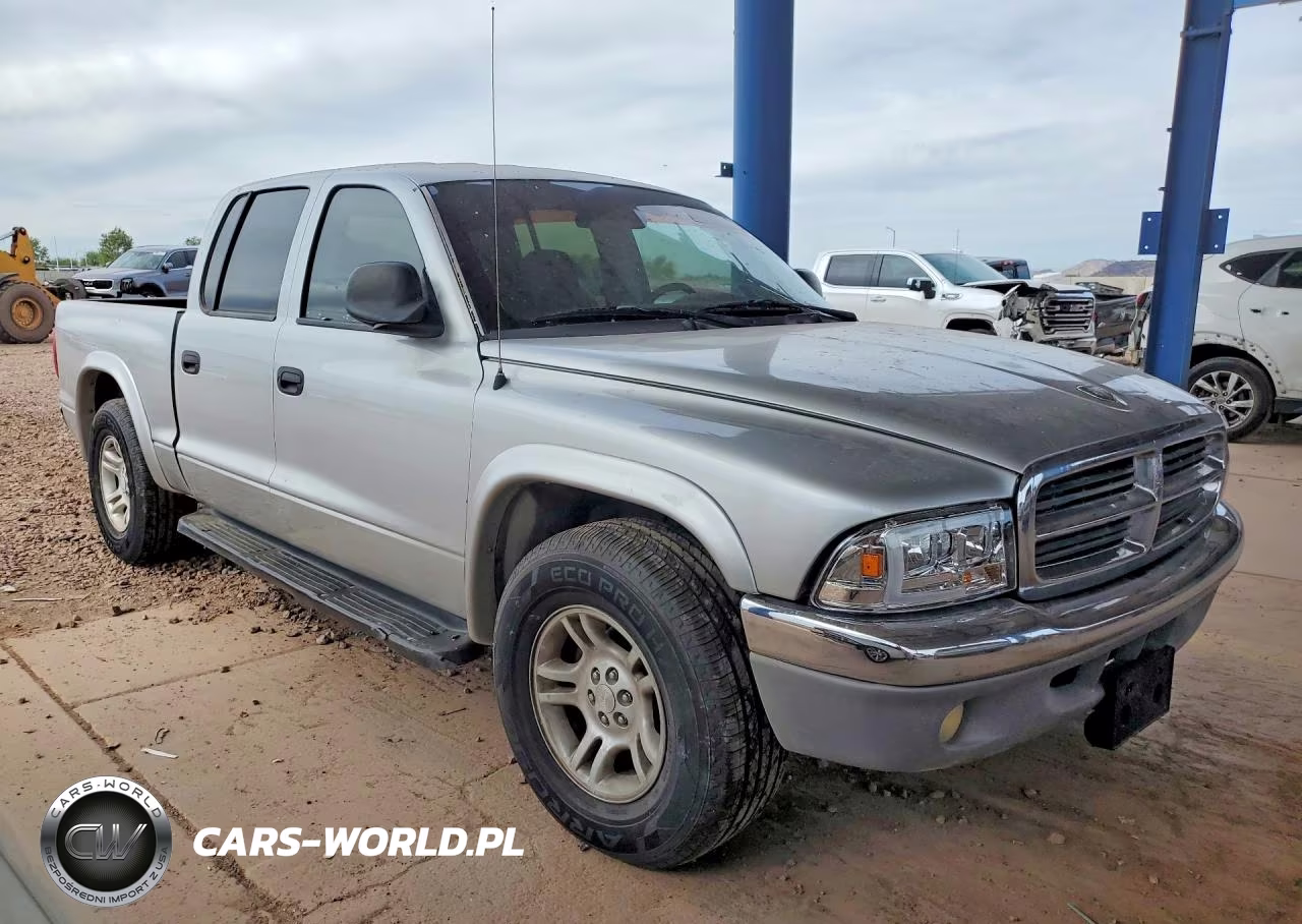 2003 Dodge Dakota Quad Slt VIN:1D7HL48N43S133988 - 4