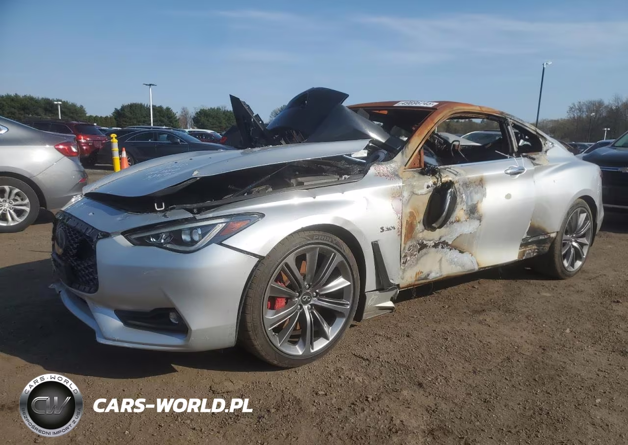 2017 Infiniti Q60 Red Sport 400