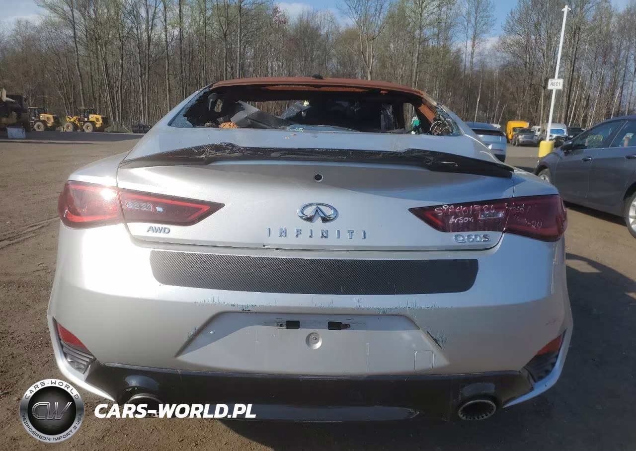 2017 Infiniti Q60 Red Sport 400 VIN:JN1FV7EL0HM700535 - 6