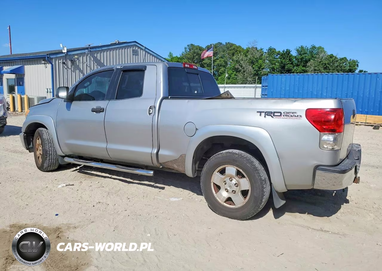 2007 Toyota Tundra Double Cab Sr5 VIN:5TBRV54197S450299 - 2
