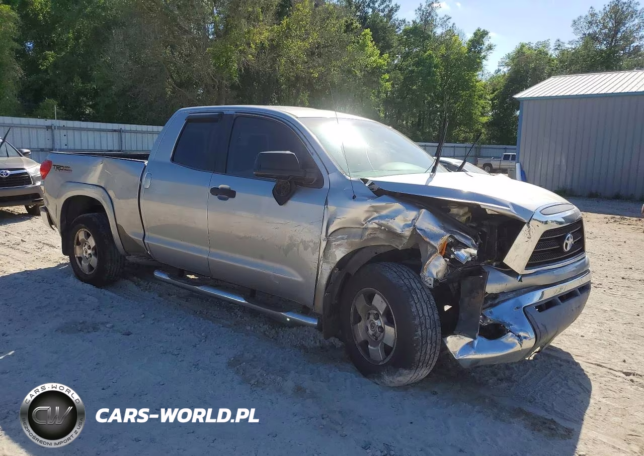 2007 Toyota Tundra Double Cab Sr5 VIN:5TBRV54197S450299 - 4