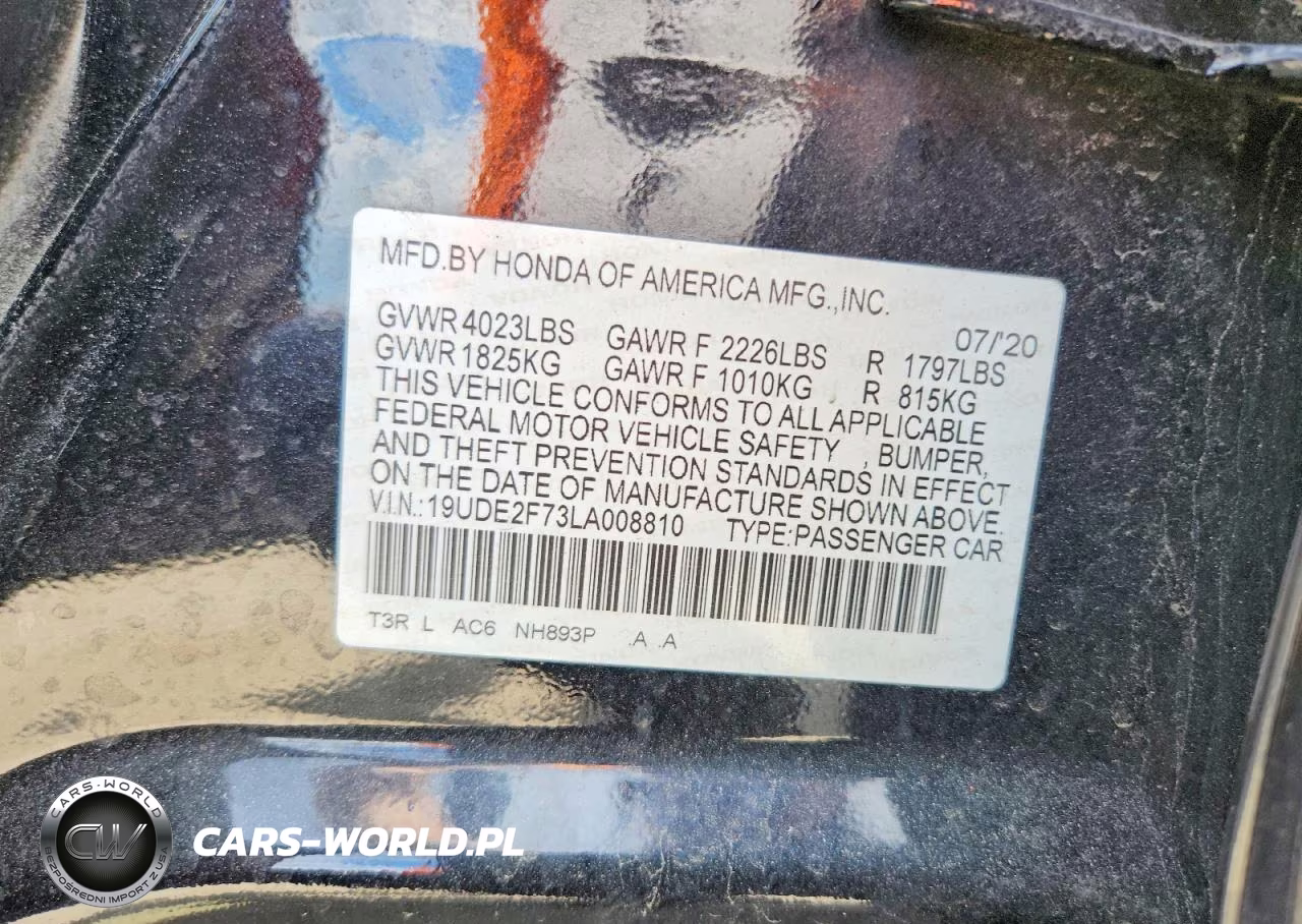 2020 Acura Ilx Premium VIN:19UDE2F73LA008810 - 12