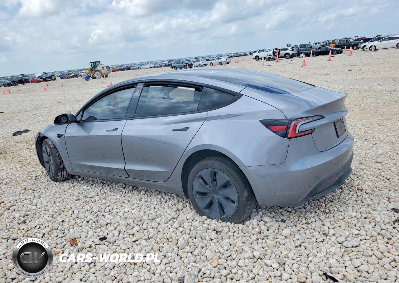 2025 Tesla Model 3 VIN:5YJ3E1EA5SF077781 - 2