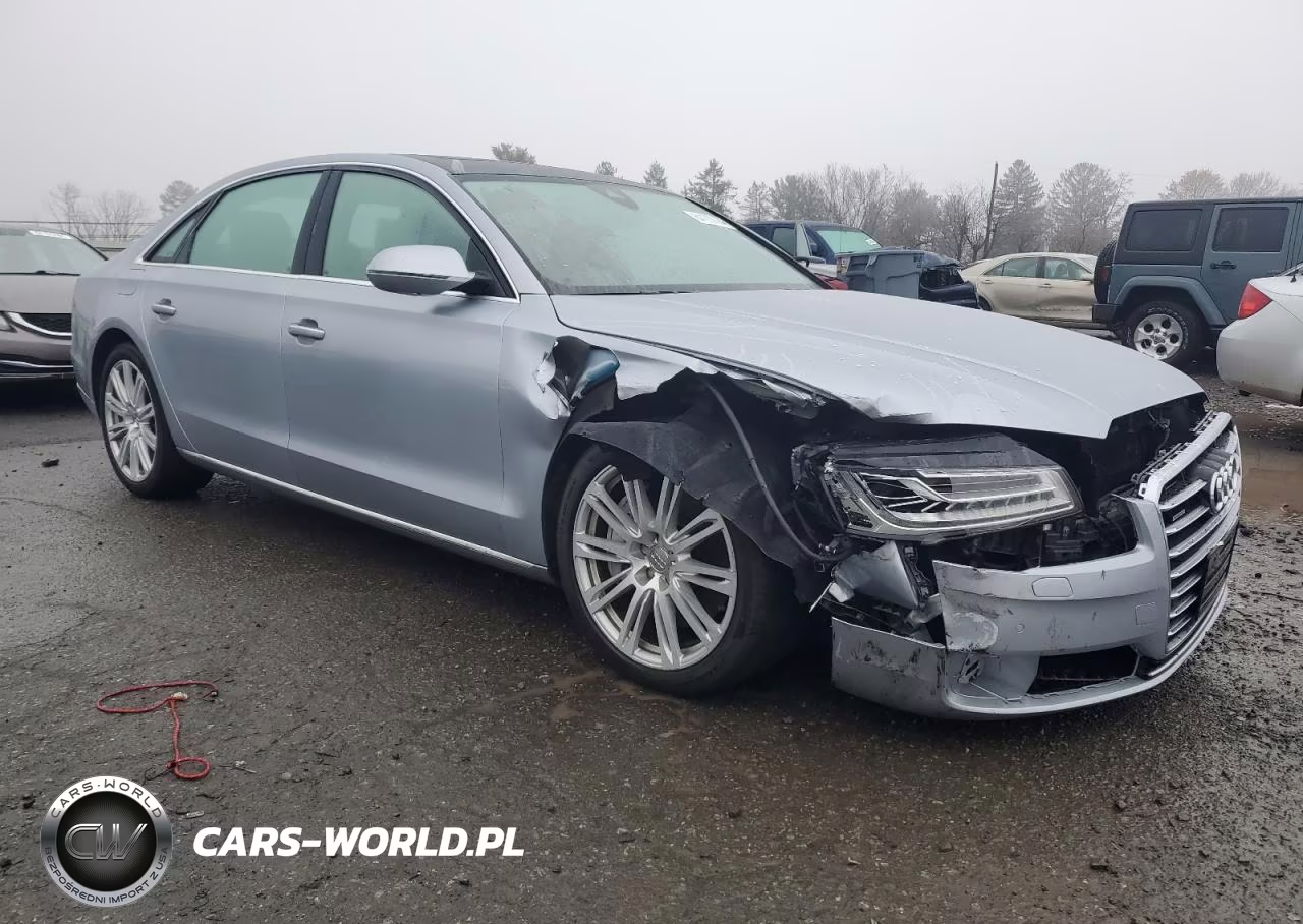2016 Audi A8 L Quattro VIN:WAU34AFD2GN015787 - 4