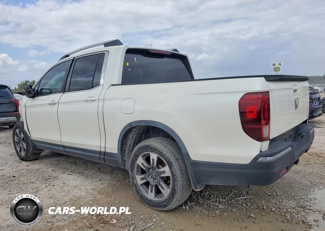 2017 Honda Ridgeline Rtl VIN:5FPYK3F62HB015517 - 2