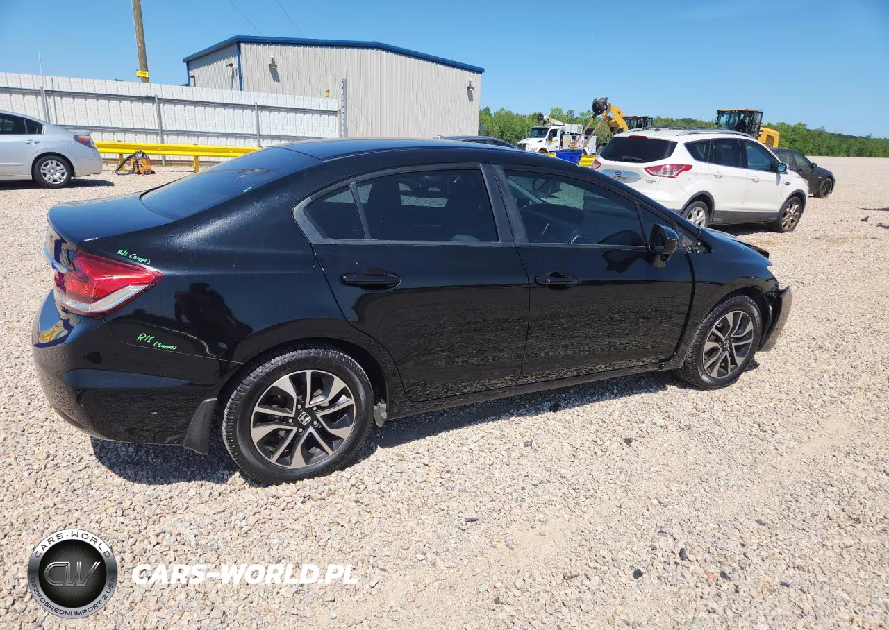2015 Honda Civic Ex VIN:19XFB2F87FE001093 - 3