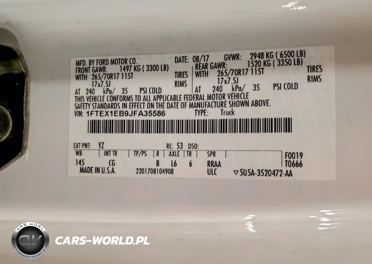 2018 Ford F150 Super Cab VIN:1FTEX1EB9JFA35586 - 12