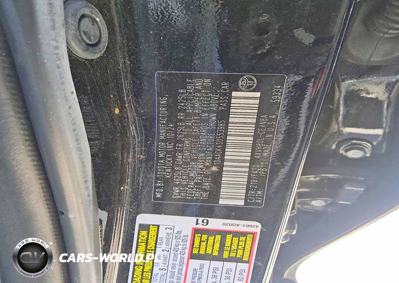 2025 Toyota Camry Le VIN:4T1DAACK4SU553985 - 12