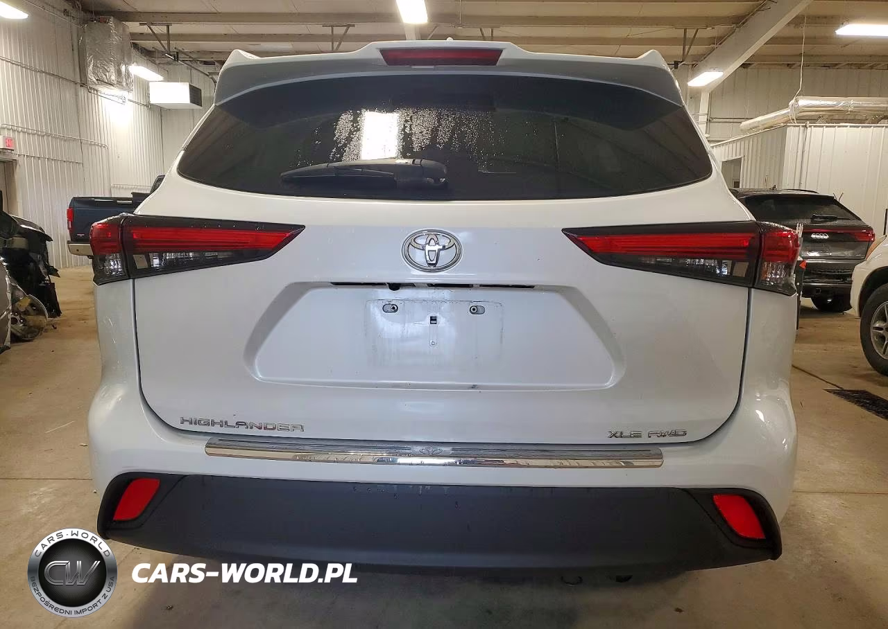 2022 Toyota Highlander Xle VIN:5TDGZRBH0NS167782 - 6