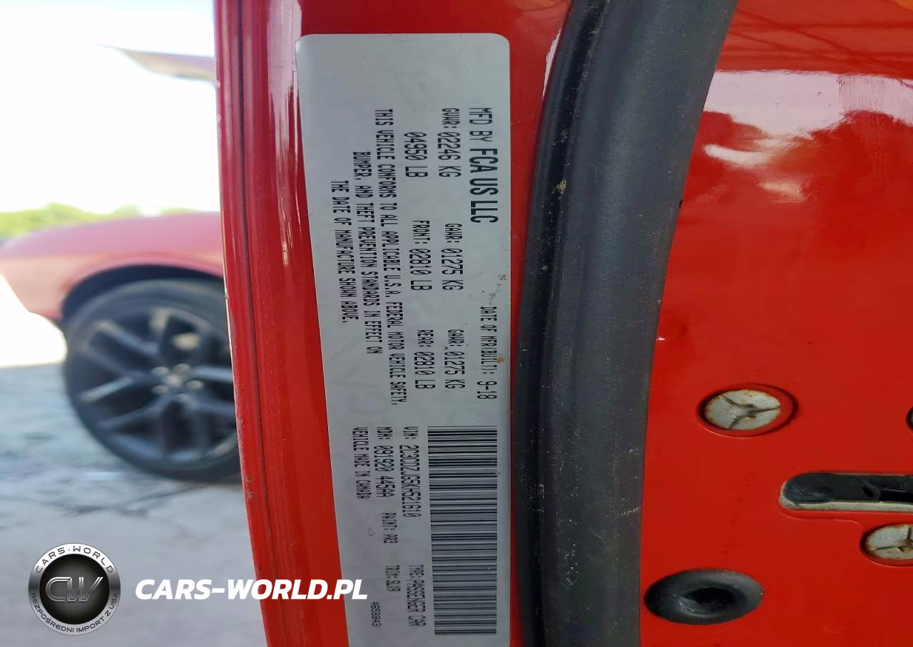 2019 Dodge Challenger Gt VIN:2C3CDZJG5KH521610 - 12