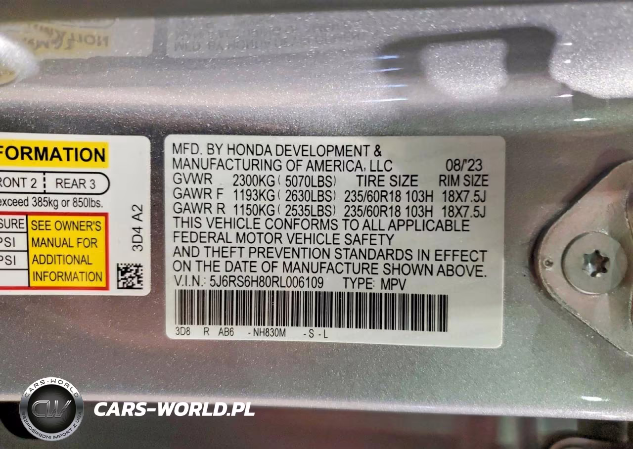 2024 Honda Cr-V Sport-L VIN:5J6RS6H80RL006109 - 14