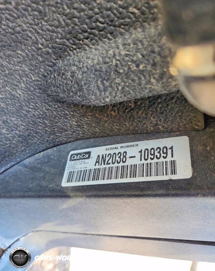 2020 Club Car Tempo Lithium VIN:AN2038109391 - 10