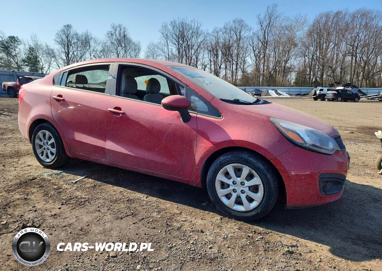 2013 Kia Rio Lx VIN:KNADM4A37D6109464 - 4