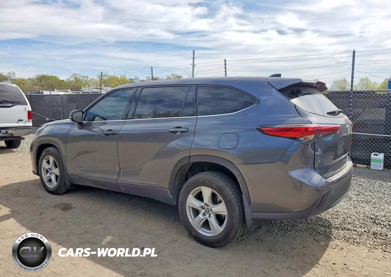 2022 Toyota Highlander Le VIN:5TDBZRBH1NS596813 - 2