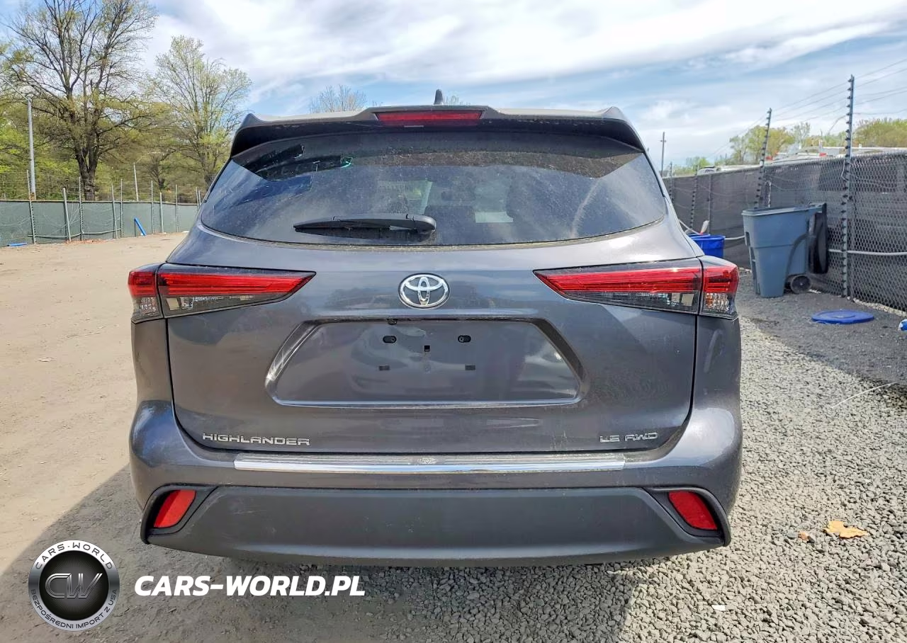 2022 Toyota Highlander Le VIN:5TDBZRBH1NS596813 - 6