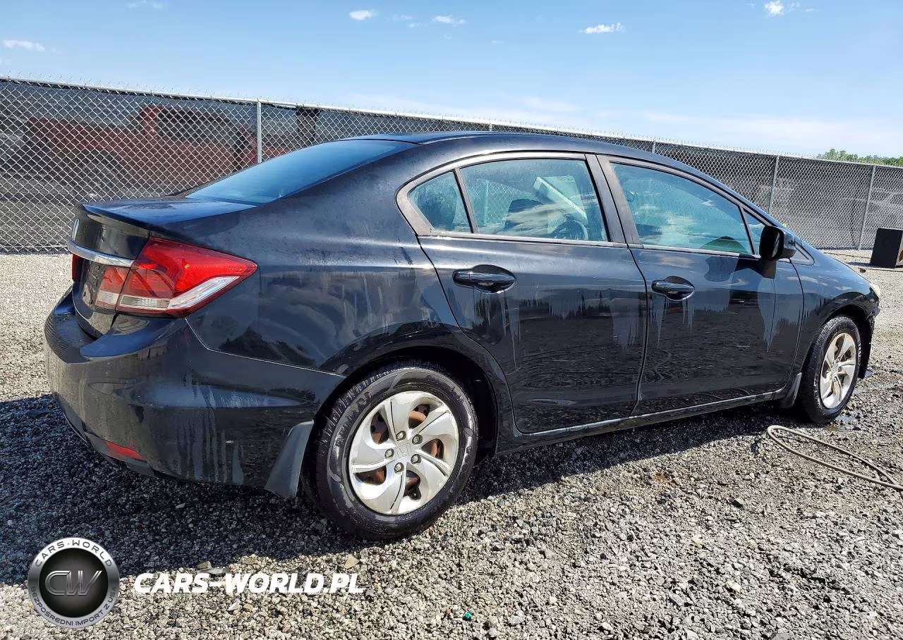 2013 Honda Civic Lx VIN:2HGFB2F55DH591531 - 3