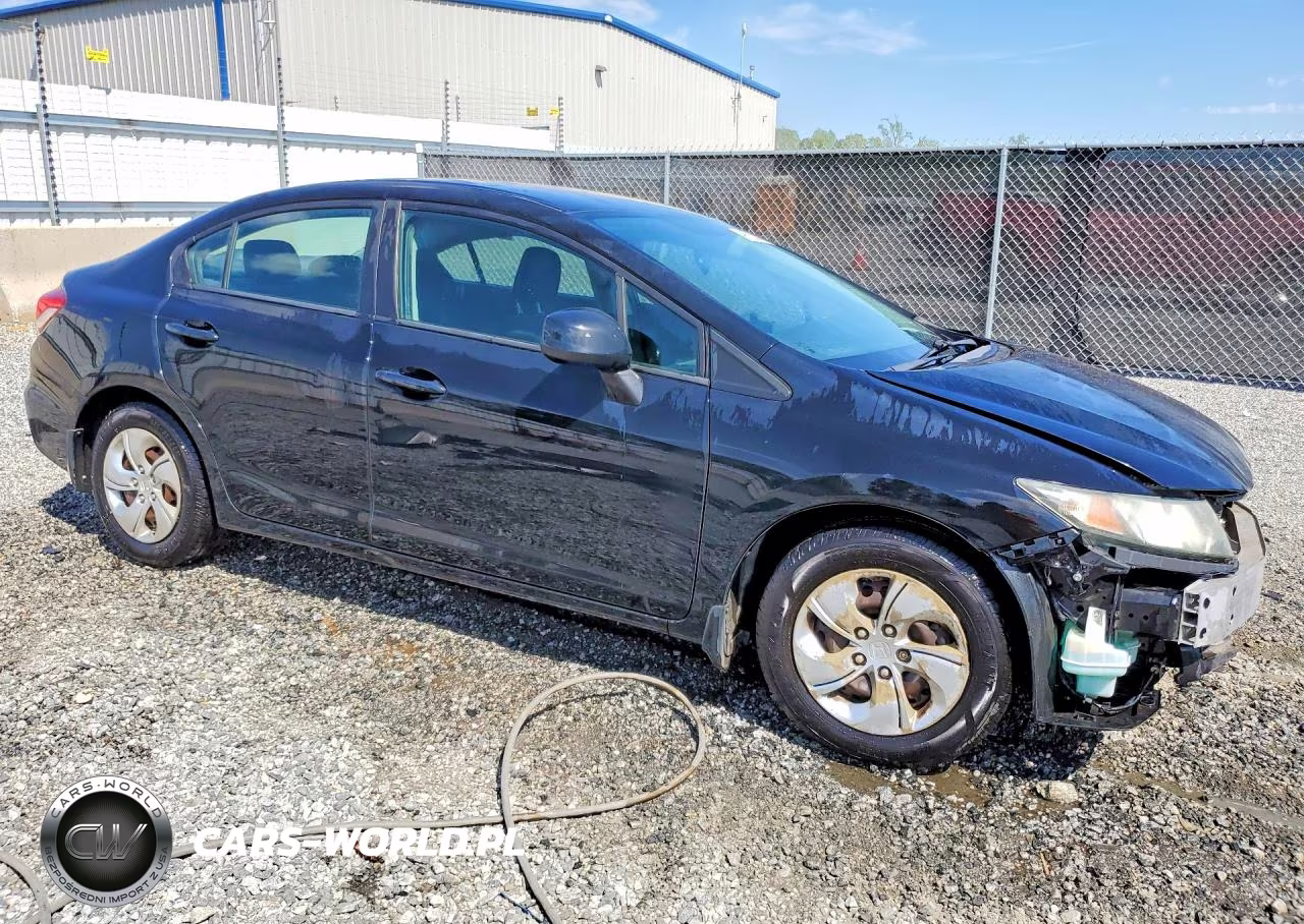 2013 Honda Civic Lx VIN:2HGFB2F55DH591531 - 4