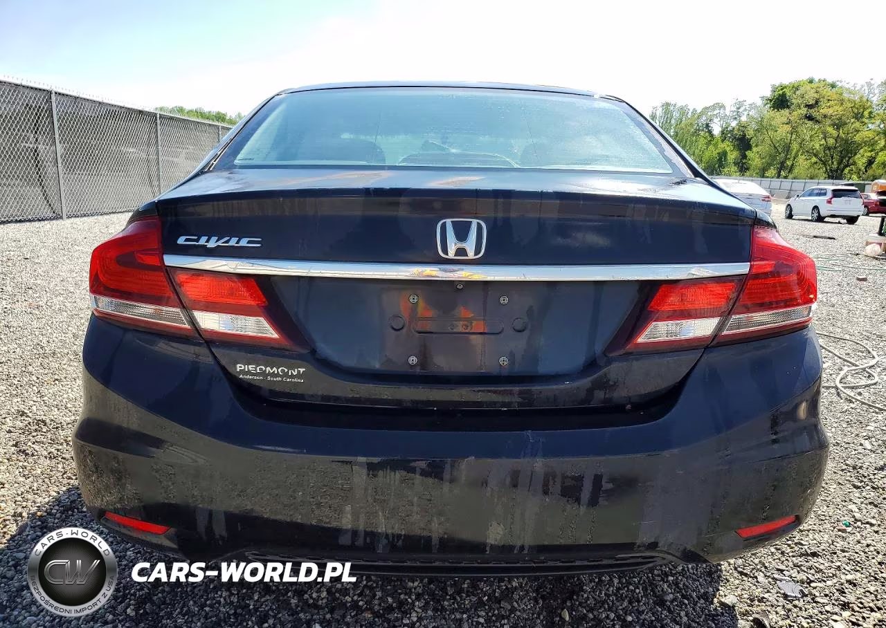 2013 Honda Civic Lx VIN:2HGFB2F55DH591531 - 6