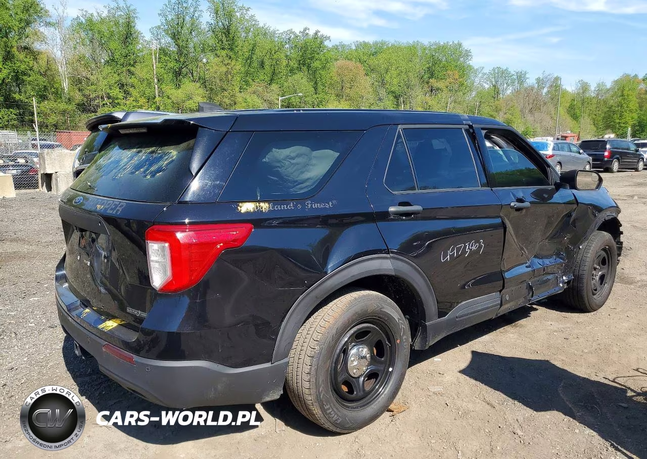 2020 Ford Explorer Police Interceptor VIN:1FM5K8AB3LGC83208 - 3