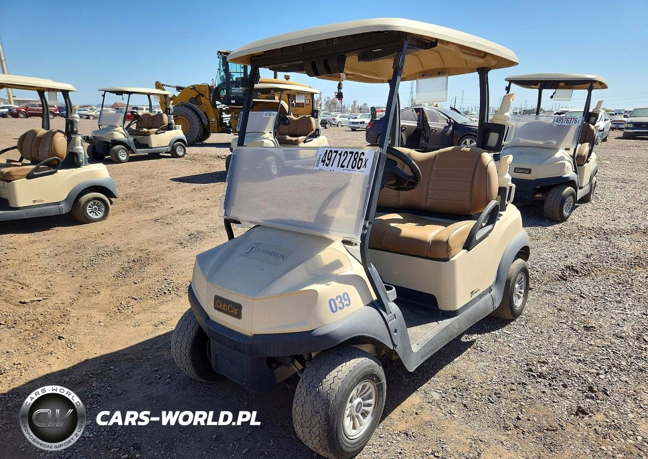 2020 Club Car Tempo Lithium VIN:AN2038109402 - 2