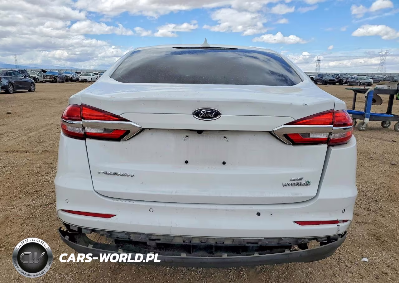 2019 Ford Fusion Se VIN:3FA6P0LU2KR114935 - 6
