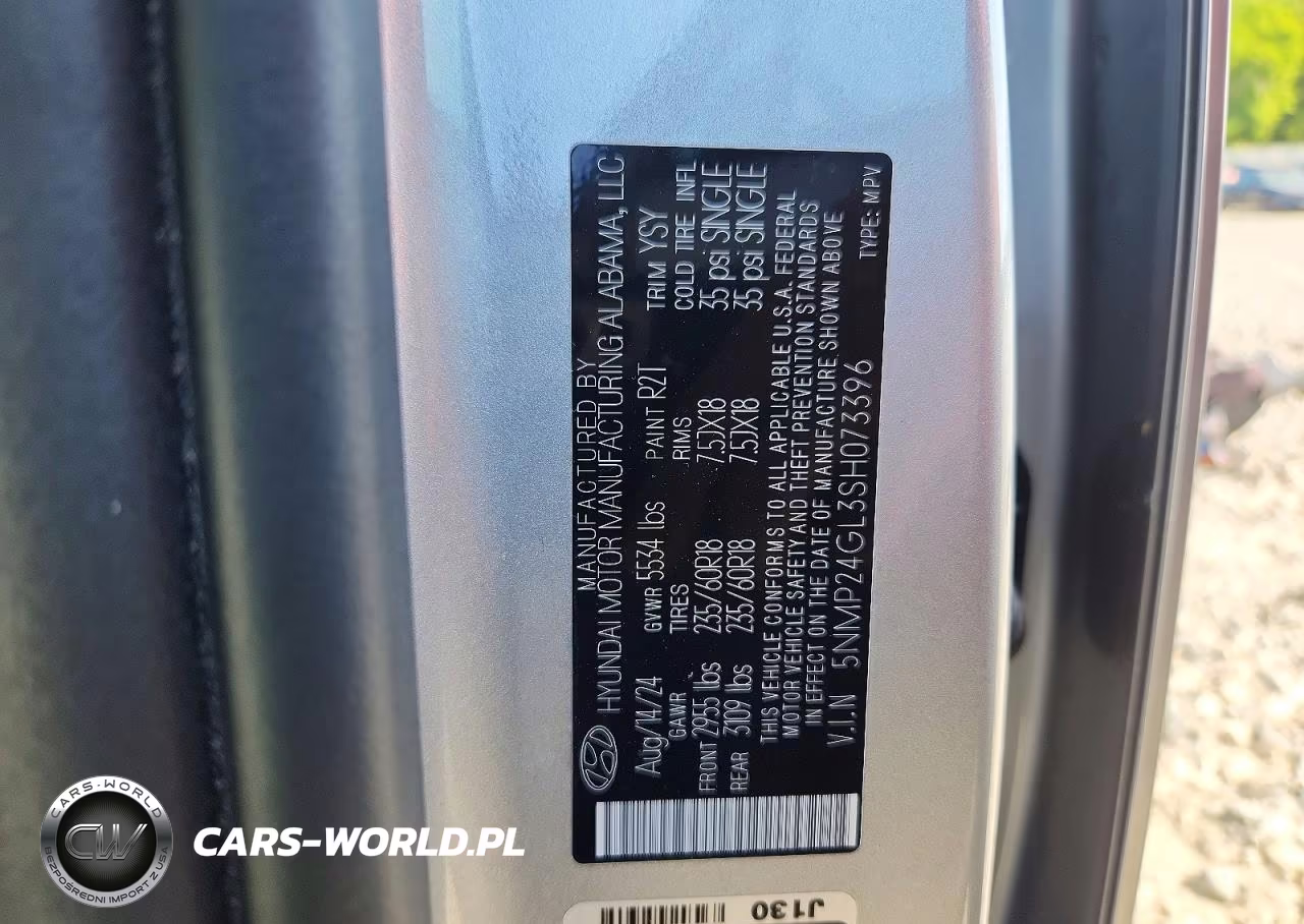 2025 Hyundai Santa Fe Sel VIN:5NMP24GL3SH073396 - 13