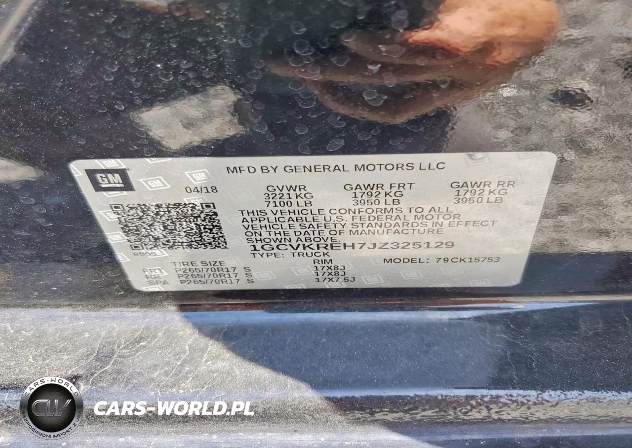 2018 Chevrolet Silverado K1500 Lt VIN:1GCVKREH7JZ325129 - 12