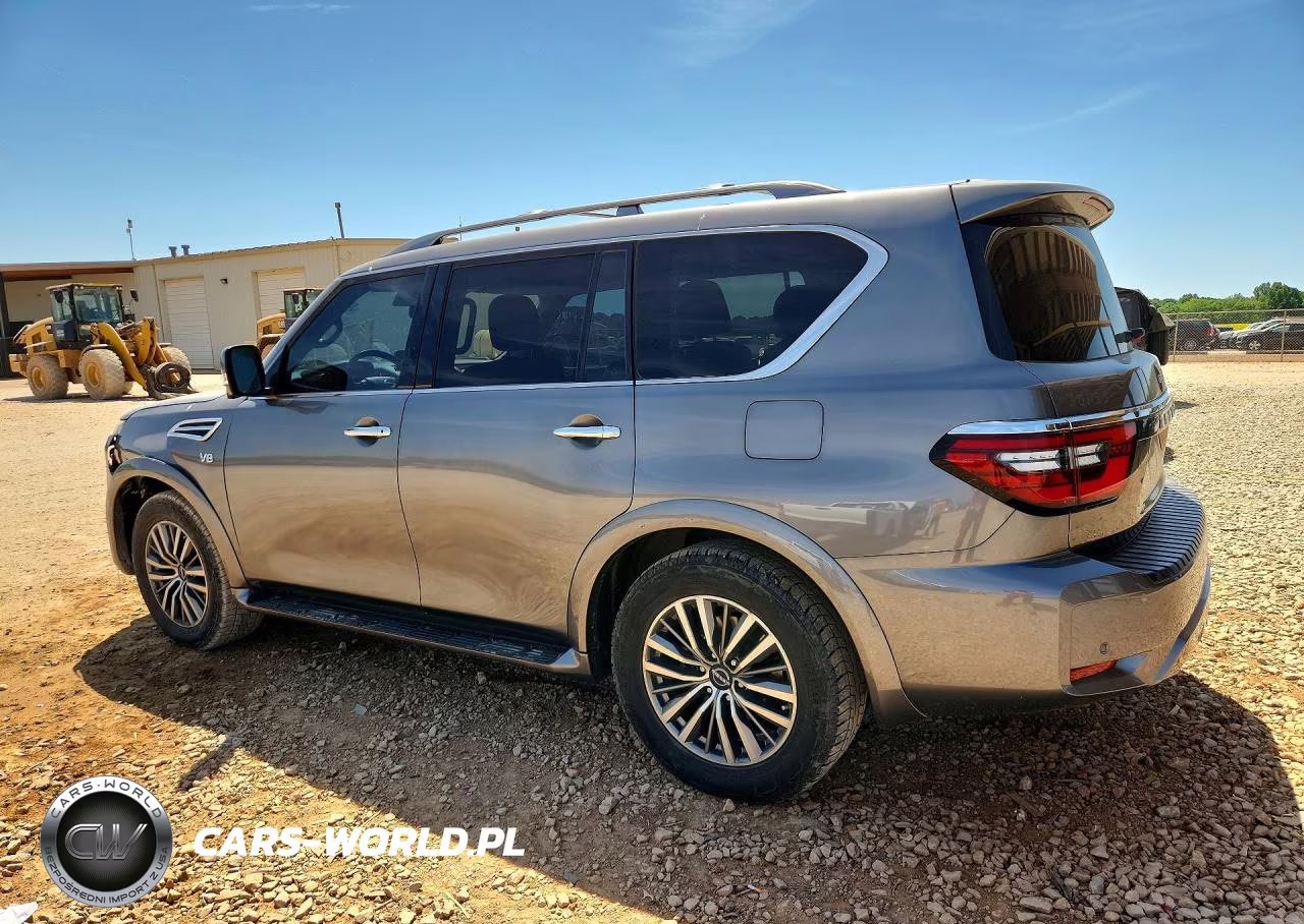 2021 Nissan Armada Sl VIN:JN8AY2BA7M9370009 - 2