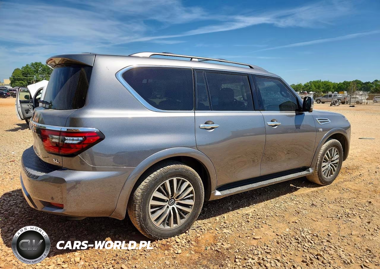 2021 Nissan Armada Sl VIN:JN8AY2BA7M9370009 - 3