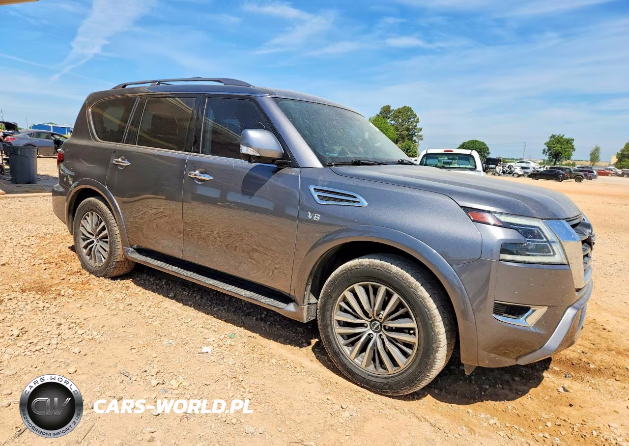 2021 Nissan Armada Sl VIN:JN8AY2BA7M9370009 - 4