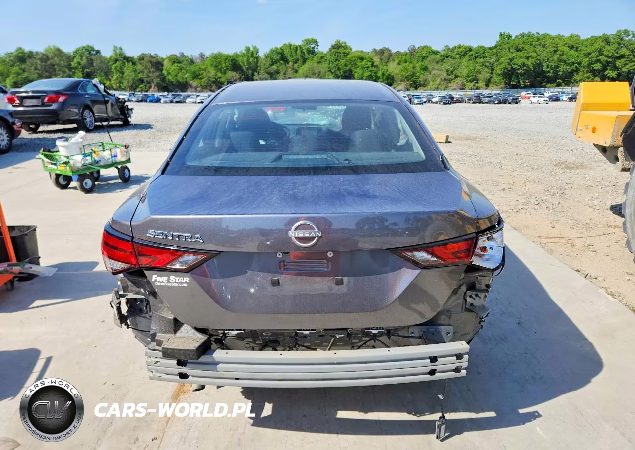 2025 Nissan Sentra S VIN:3N1AB8BVXSY350608 - 6