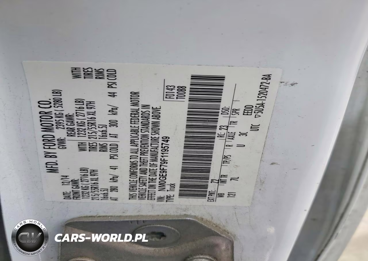 2015 Ford Transit Connect Xlt VIN:NM0GE9F79F1195749 - 14