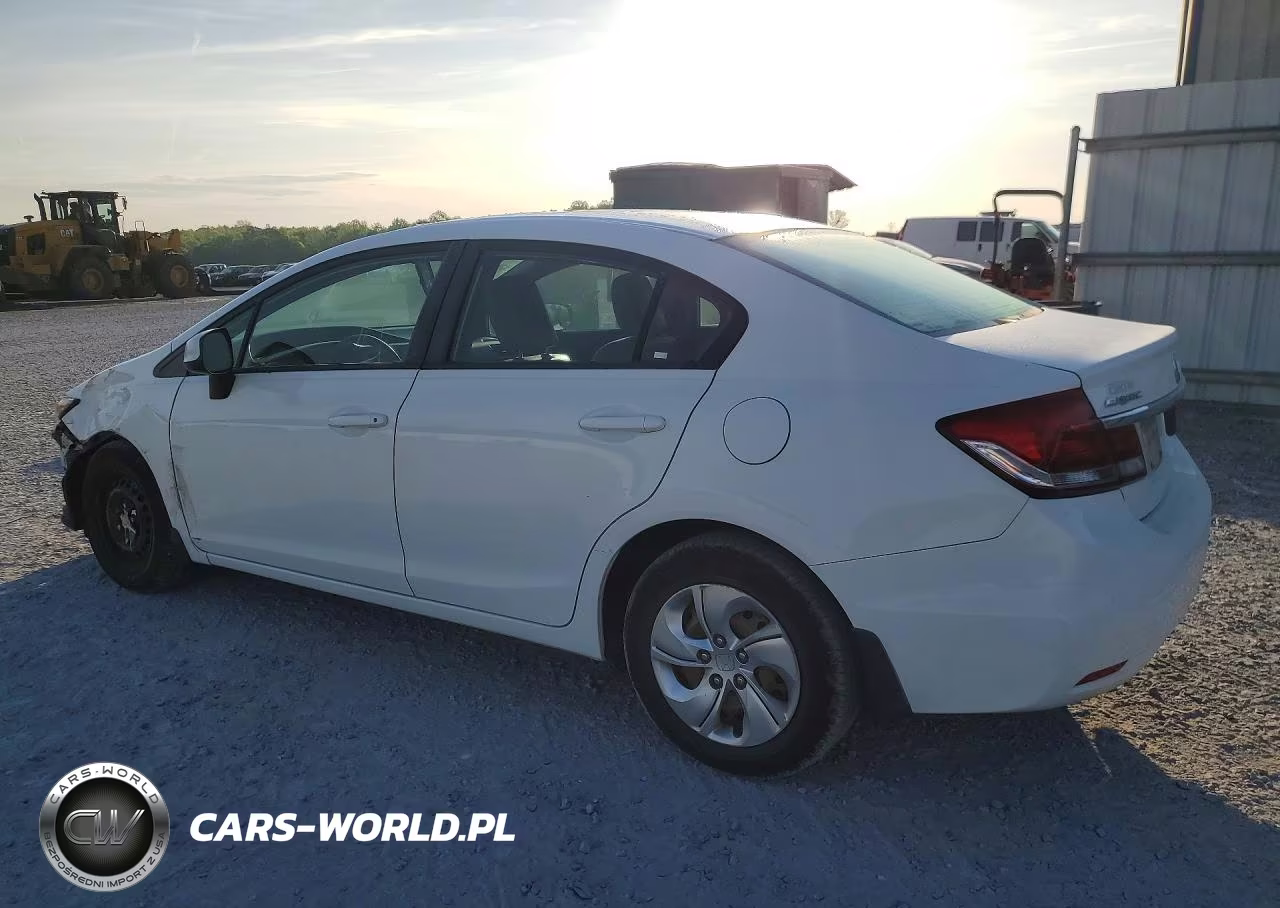 2013 Honda Civic Lx VIN:2HGFB2F56DH559185 - 2