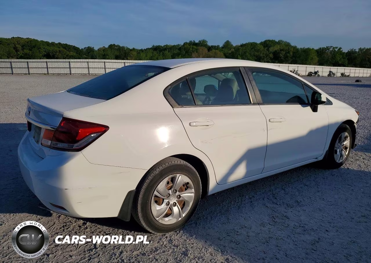 2013 Honda Civic Lx VIN:2HGFB2F56DH559185 - 3