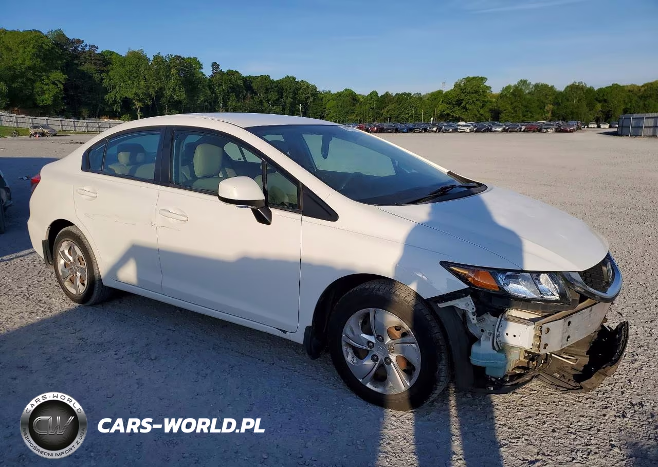 2013 Honda Civic Lx VIN:2HGFB2F56DH559185 - 4