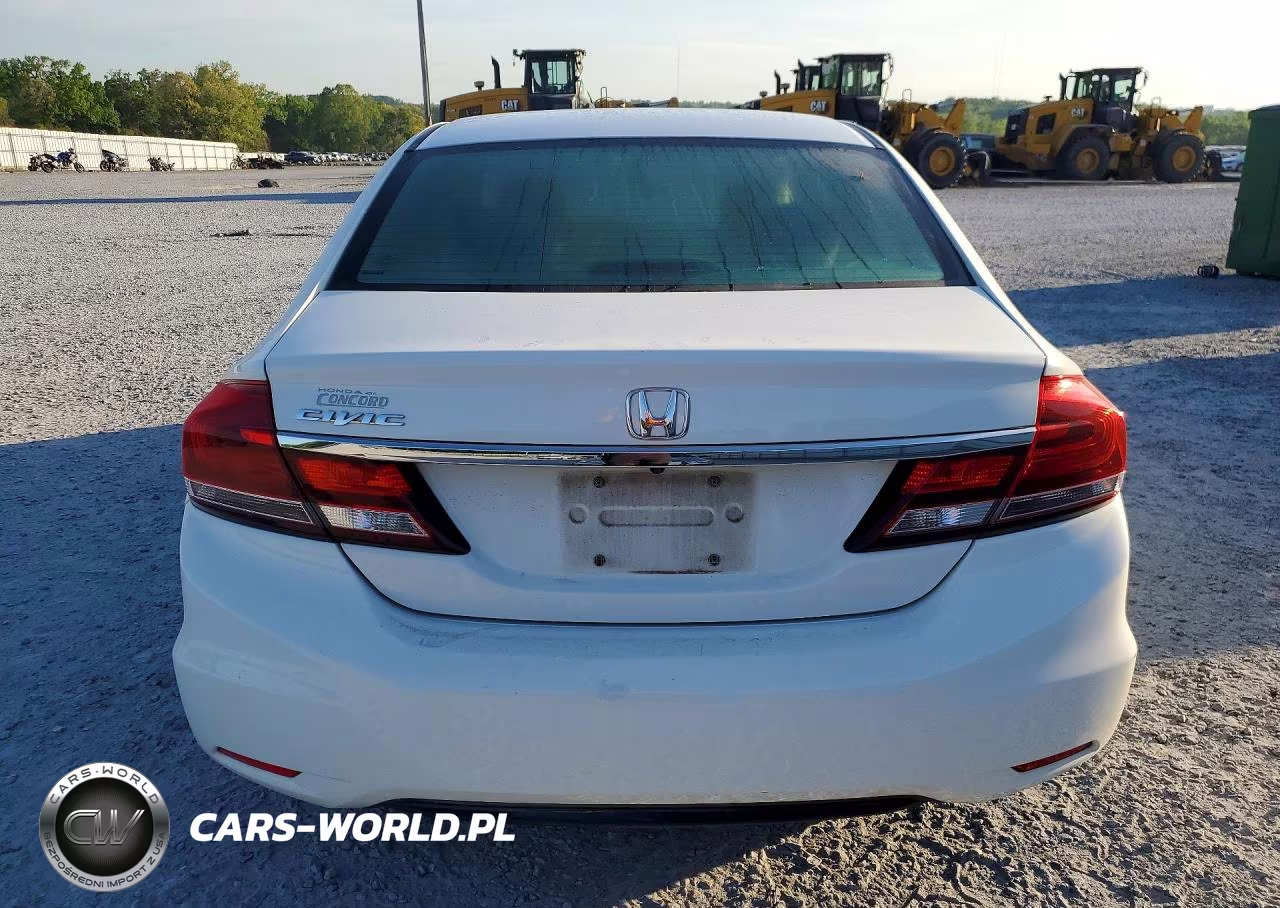 2013 Honda Civic Lx VIN:2HGFB2F56DH559185 - 6