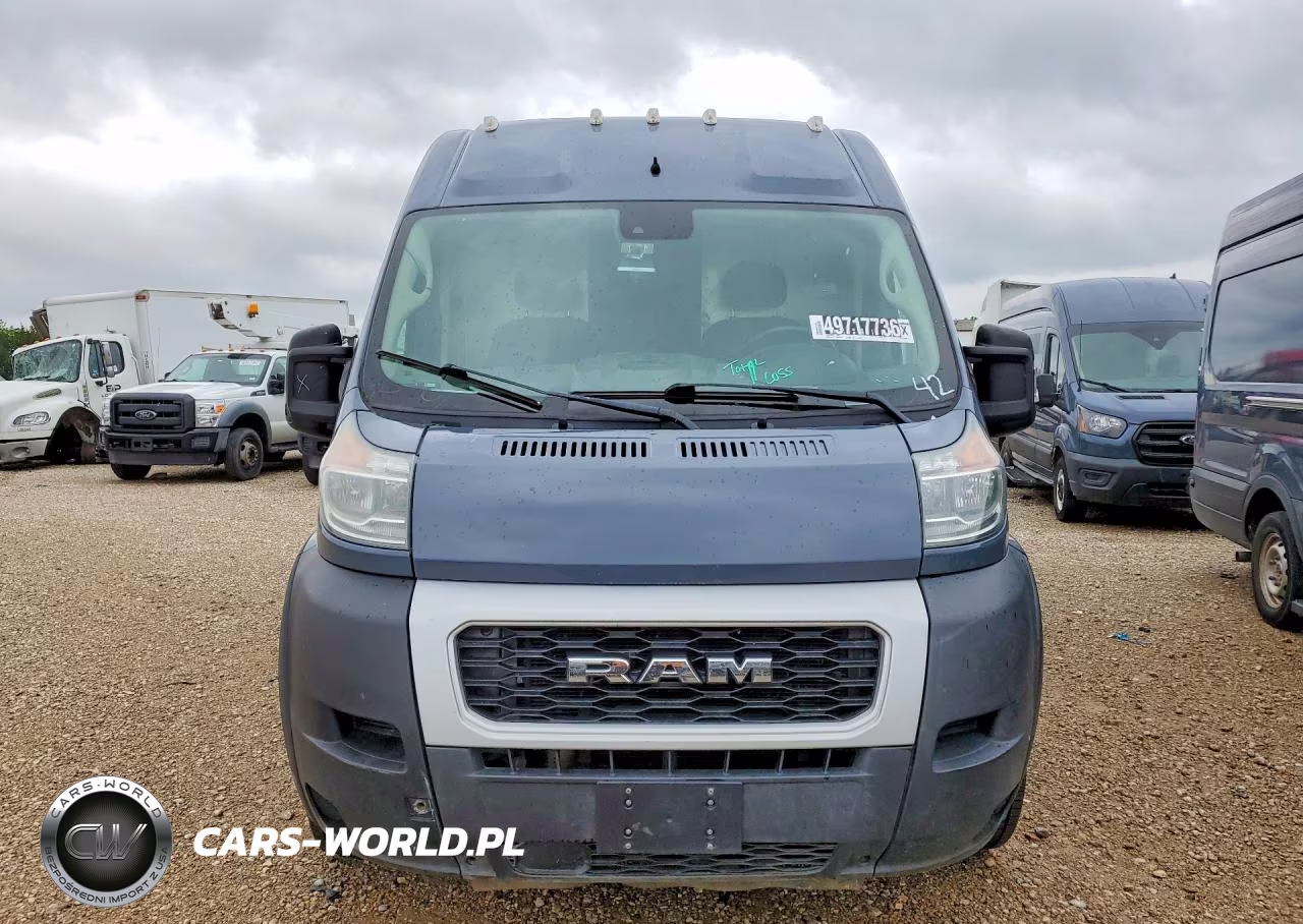 2021 Ram Promaster 3500 Delivery Van VIN:3C6MRVJG8ME544850 - 5