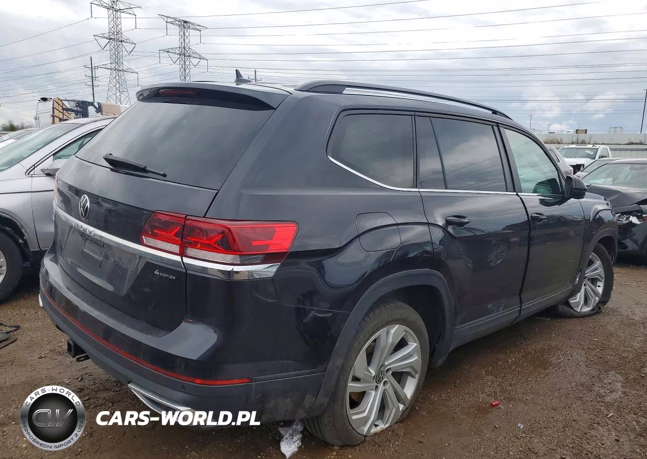 2023 Volkswagen Atlas Se VIN:1V2HR2CA2PC504839 - 3