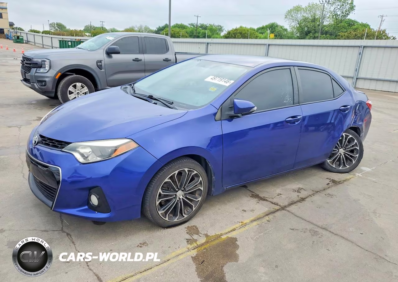 2016 Toyota Corolla S Plus